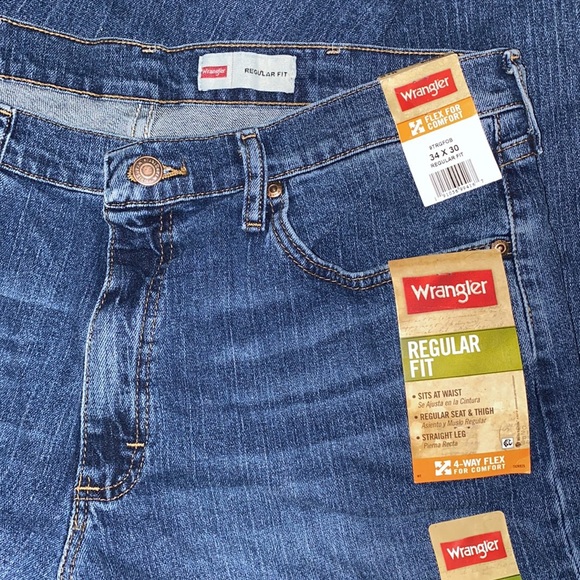 Wrangler Jeans Nwt Wrangler Regular Fit Jeans Poshmark